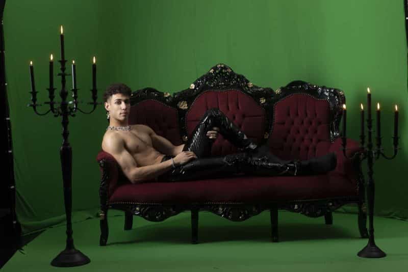 Green Screen Shooting mit Johannes Lima (Foto: Barbara Frommann)
