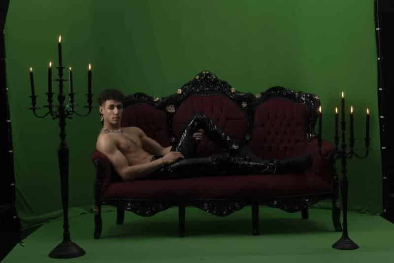 Green Screen Shooting mit Johannes Lima (Foto: Barbara Frommann)