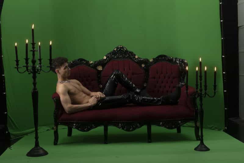 Green Screen Shooting mit Johannes Lima (Foto: Barbara Frommann)