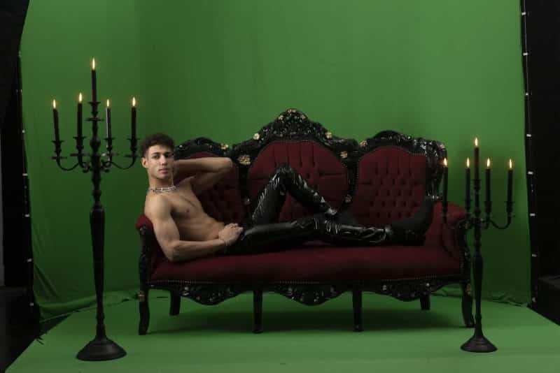 Green Screen Shooting mit Johannes Lima (Foto: Barbara Frommann)