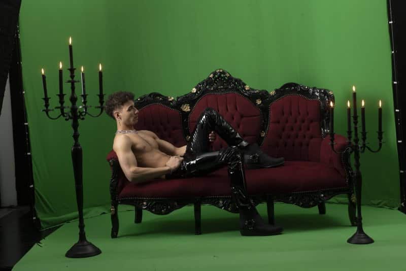Green Screen Shooting mit Johannes Lima (Foto: Barbara Frommann)