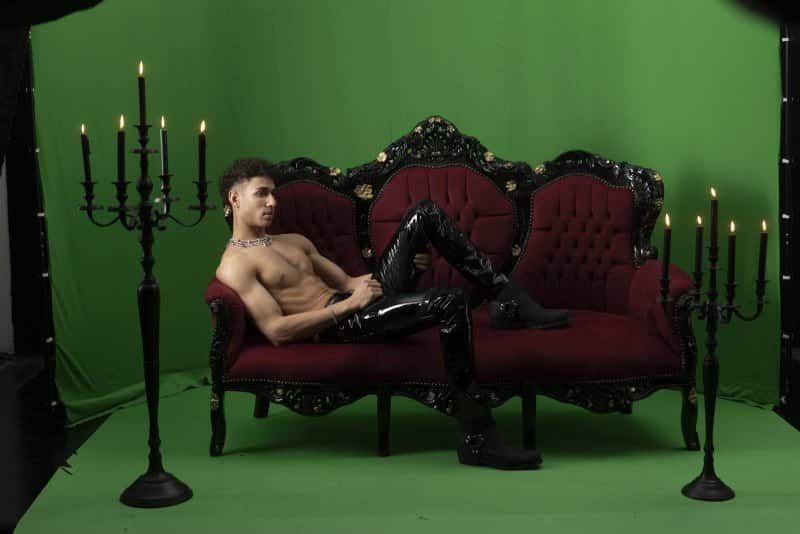 Green Screen Shooting mit Johannes Lima (Foto: Barbara Frommann)