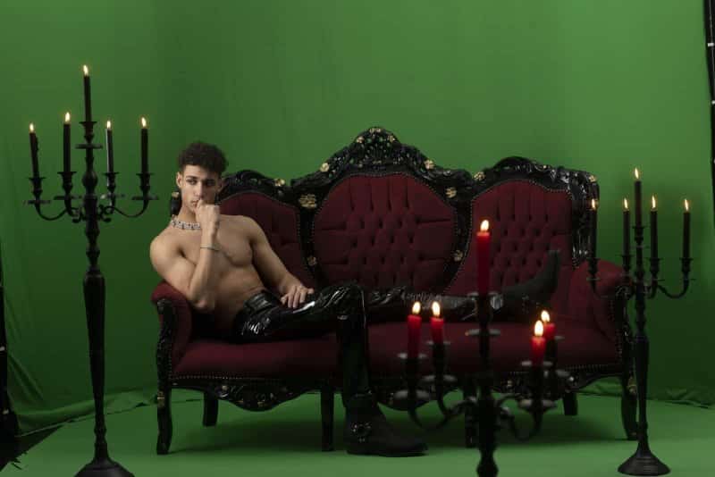 Green Screen Shooting mit Johannes Lima (Foto: Barbara Frommann)