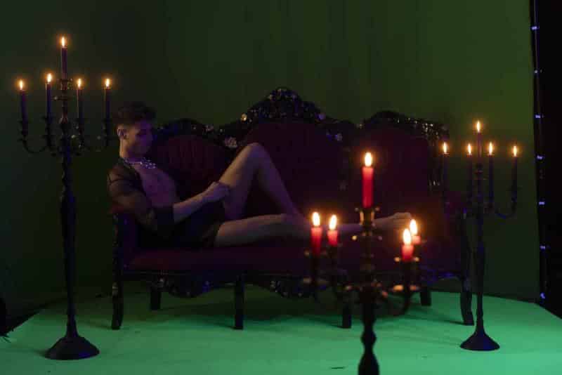 Green Screen Shooting mit Johannes Lima (Foto: Barbara Frommann)