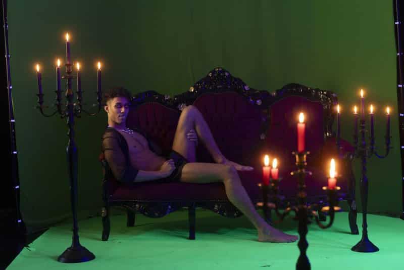 Green Screen Shooting mit Johannes Lima (Foto: Barbara Frommann)