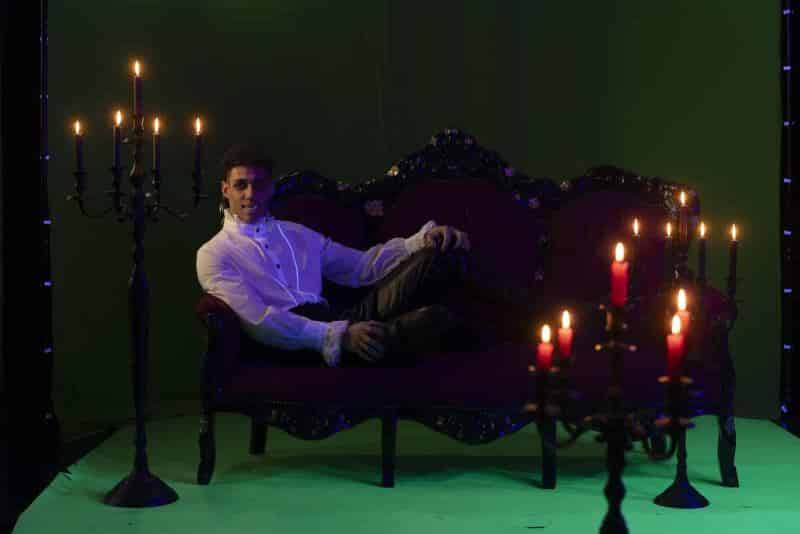 Green Screen Shooting mit Johannes Lima (Foto: Barbara Frommann)