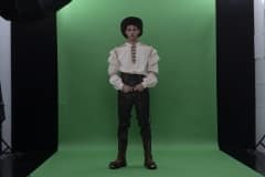 Green Screen Shooting mit Johannes Lima (Foto: Barbara Frommann)