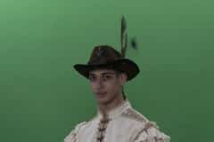 Green Screen Shooting mit Johannes Lima (Foto: Barbara Frommann)