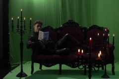 Green Screen Shooting mit Johannes Lima (Foto: Barbara Frommann)
