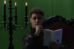 Green Screen Shooting mit Johannes Lima (Foto: Barbara Frommann)