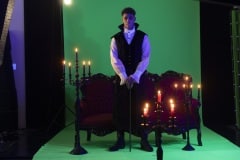 Green Screen Shooting mit Johannes Lima (Foto: Barbara Frommann)