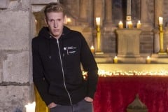 Sportstudent Ole S. als Vampir in der Georgskapelle (Foto: Barbara Frommann)