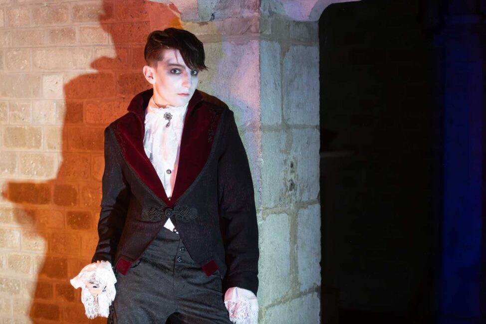 Frederik Schrade, Model bei Sprungbrett BAfmW (Foto: Barbara Frommann)