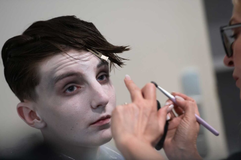 Frederik Schrade, Model bei Sprungbrett BAfmW (Foto: Barbara Frommann)