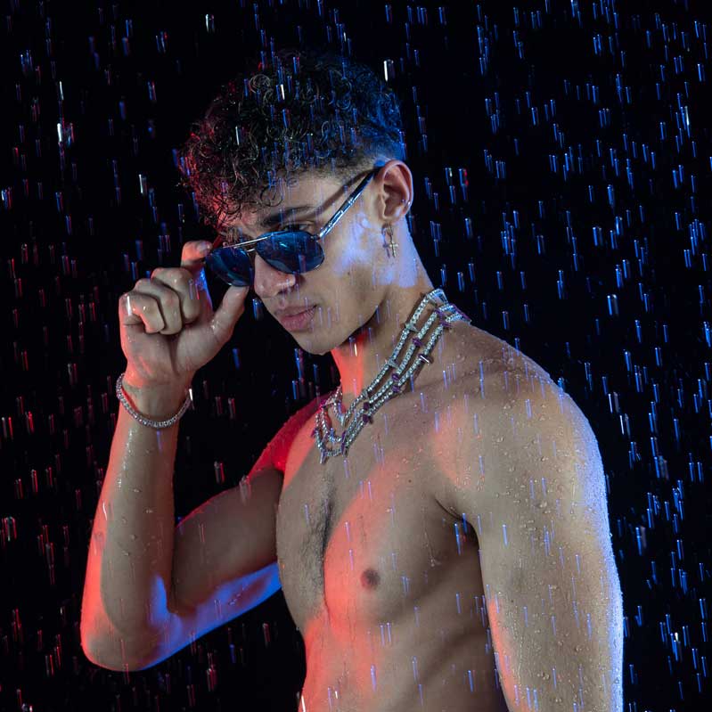 Johannes Lima, Fitnessmodel aus Rotterdam (Foto: Barbara Frommann)